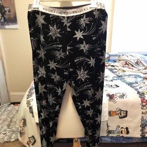 NWT VIctoria’s Secret Velvet Leggings